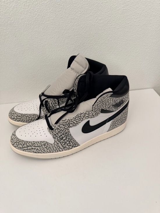 Nike Air Jordan 1 Retro High OG Elephant Print DZ5485-052 Size 18 Black White main image 5